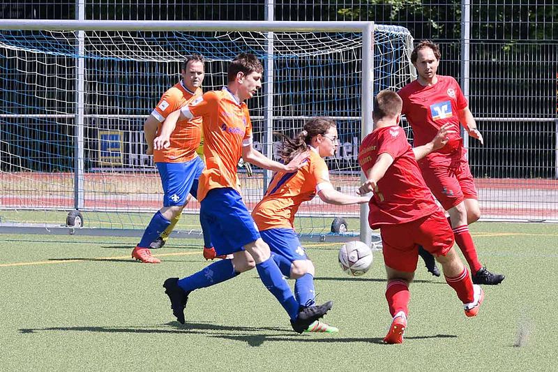 Helferspieler im inklusiven Fußball