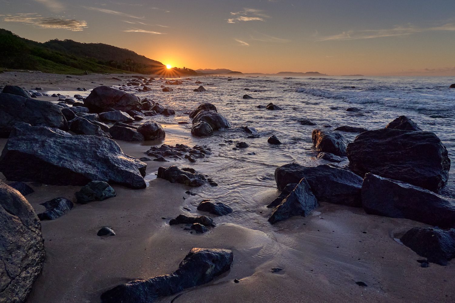 Sunrise at Troncones Beach - Mexico