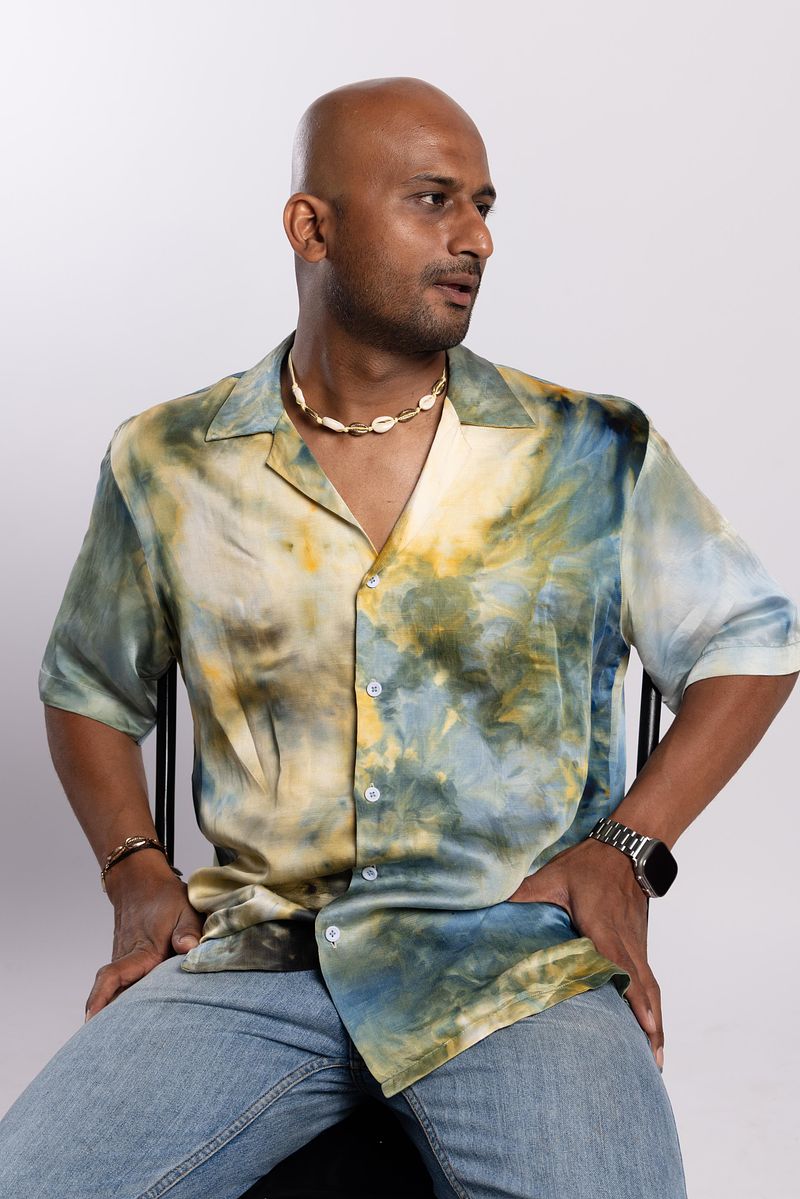 Cuban Collar Golden Hour (Blue Gold)