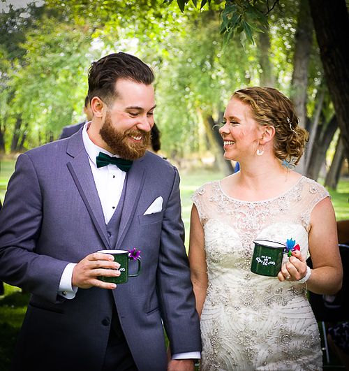 Morgan was able to wrangle all of our wedding party with the skill and grace of an expert cat herder.
