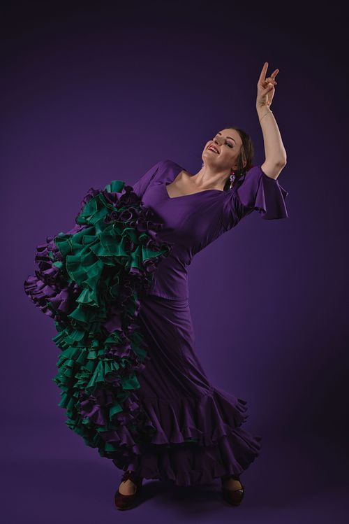 Dance photo session in a studio in Poznań, Poland