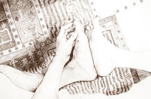 simple drawing, drawing hands, pencil on paper, act of practising, anatomy, carpet drawing, composition, shading,
