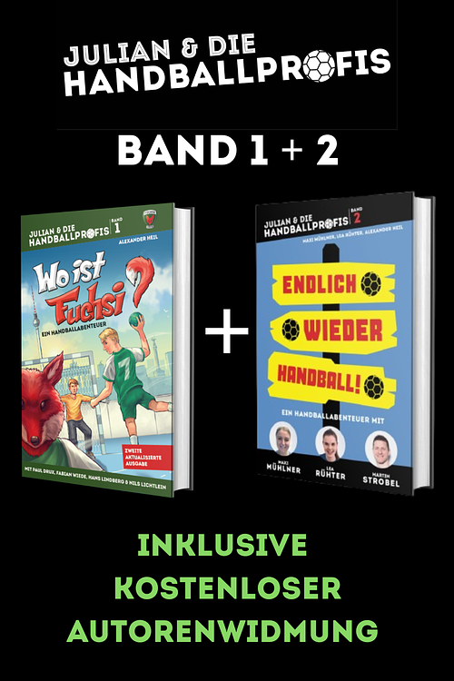 Band 1 + 2: Wo ist Fuchsi?  & Endlich wieder Handball!