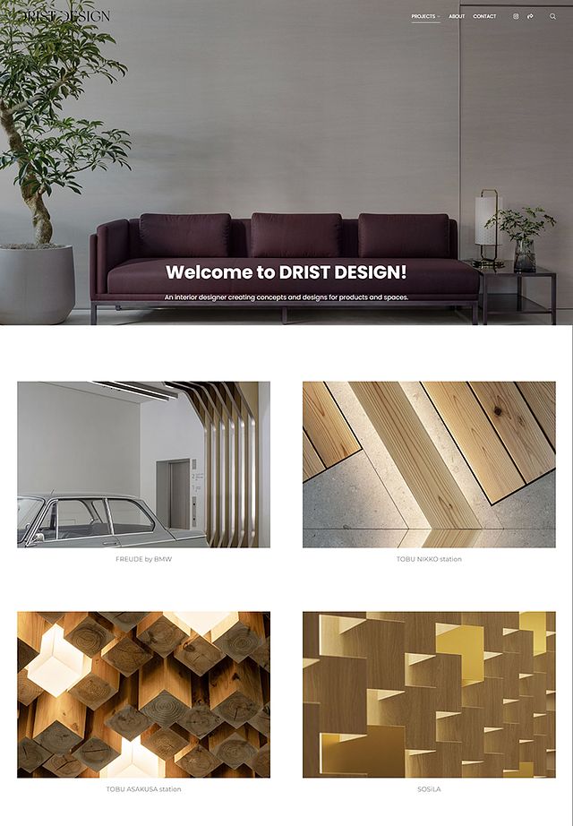 Yasuko Miyamoto Portfolio Website Examples