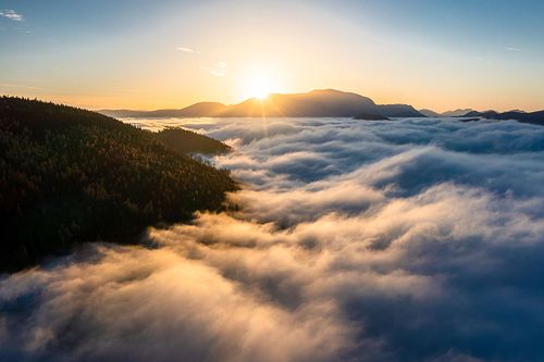 Sonnenuntergang am Schneeberg