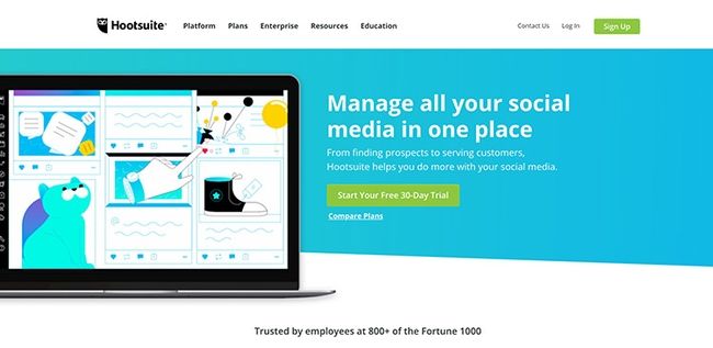 Hootsuite Best Productivity App