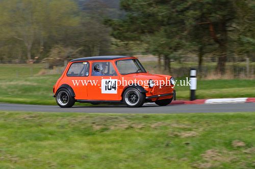 Morris Mini driven by David Spaull