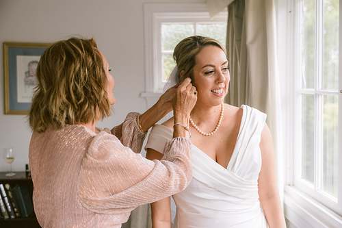 Bride Getting Ready