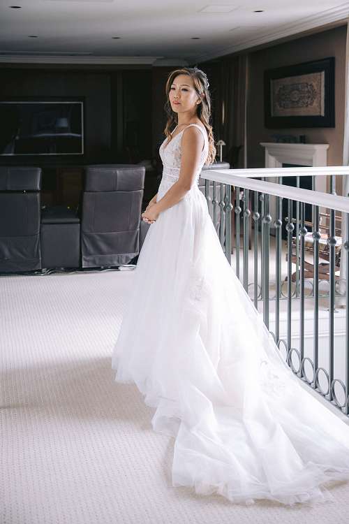 Bride Getting Ready