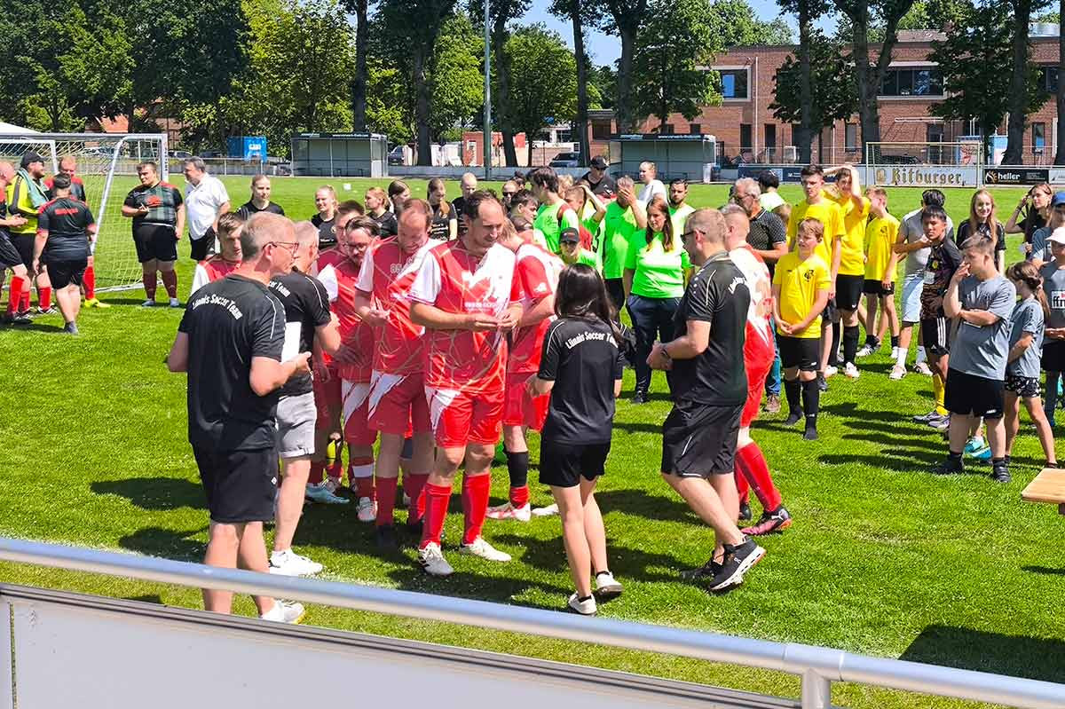 Ibbenbürener Kickers freuten sich auf das Turnier