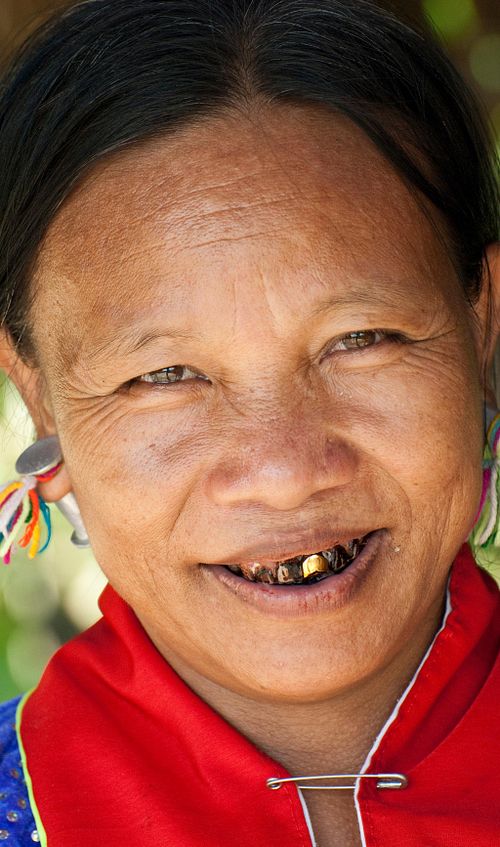 Woman in Chiang Rai. Northern Thailand.