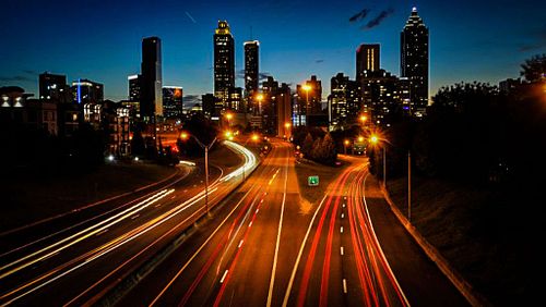 Captivating Dusk Views of Atlanta
