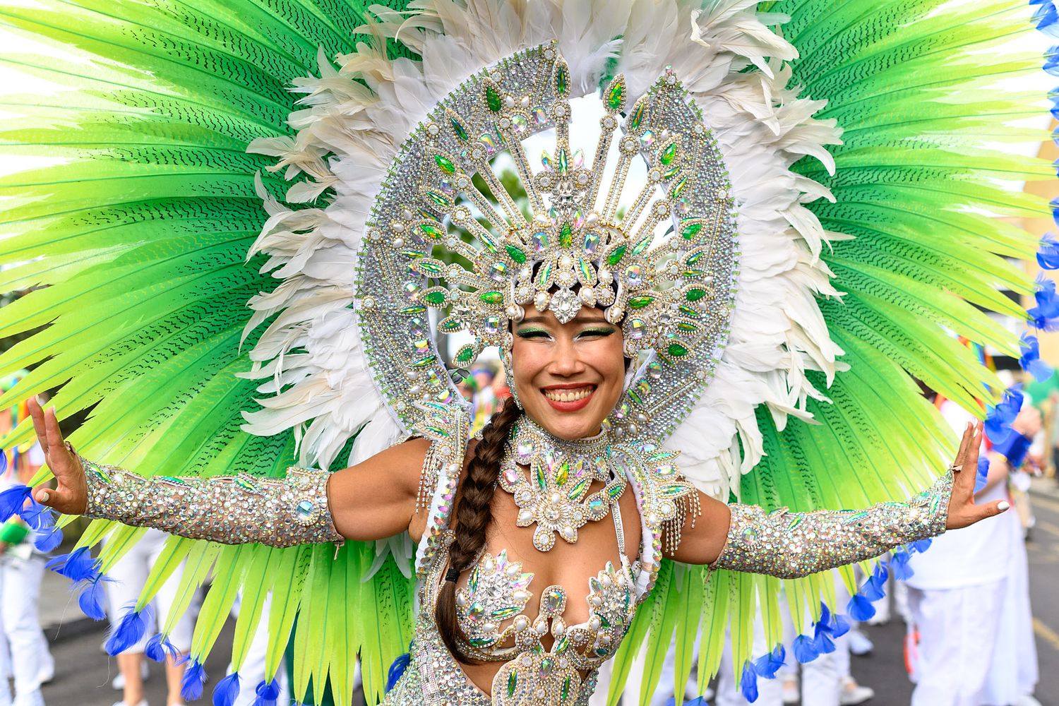Notting Hill Carnival Parade and celebrations, London, UK