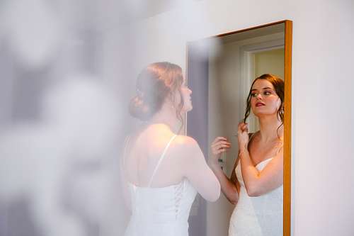 Bride Getting Ready