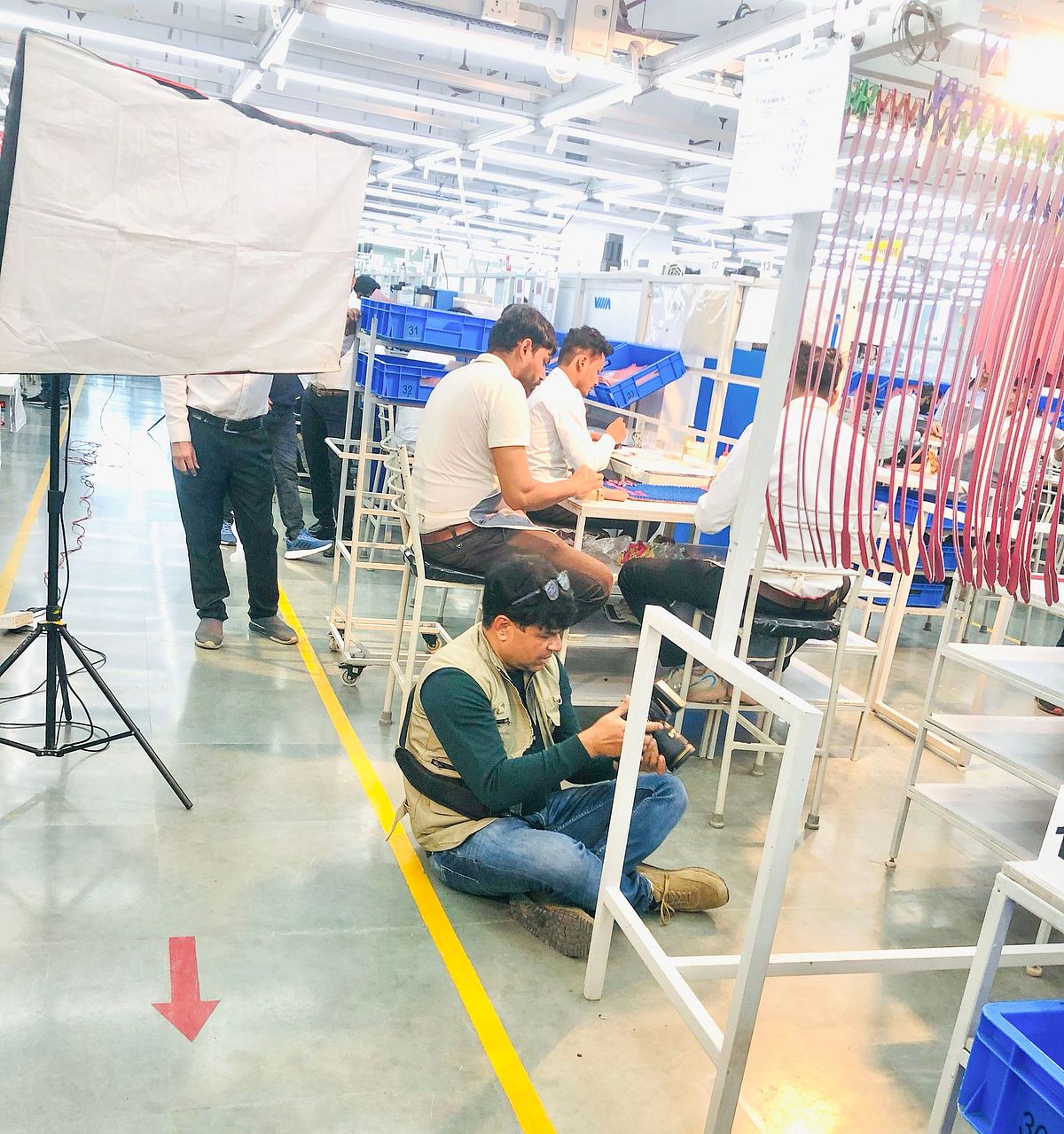 Taking a shot from the low angle