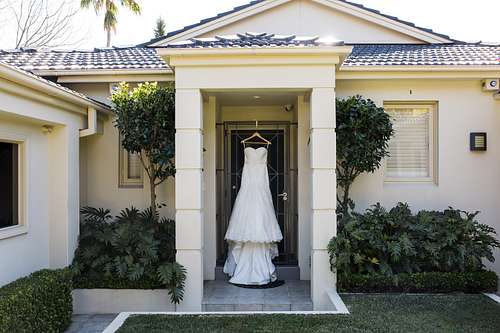 Bride Getting Ready