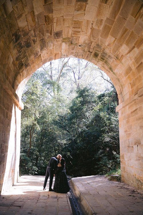 Sydney Elopement at Lennox Bridge, Blue Mountains