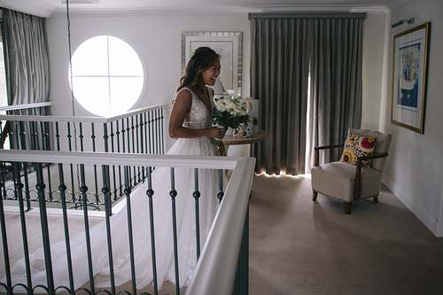 Bride Getting Ready