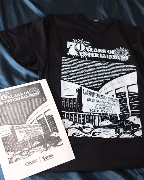 Celebrate the 70th Anniversary of Bojangles Entertainment Complex with an Illustration