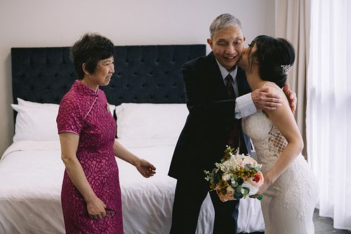 Groom Getting Ready