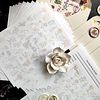 Luxury Vintage Floral Scented Letter Writing Stationery Gift Set with Accessories