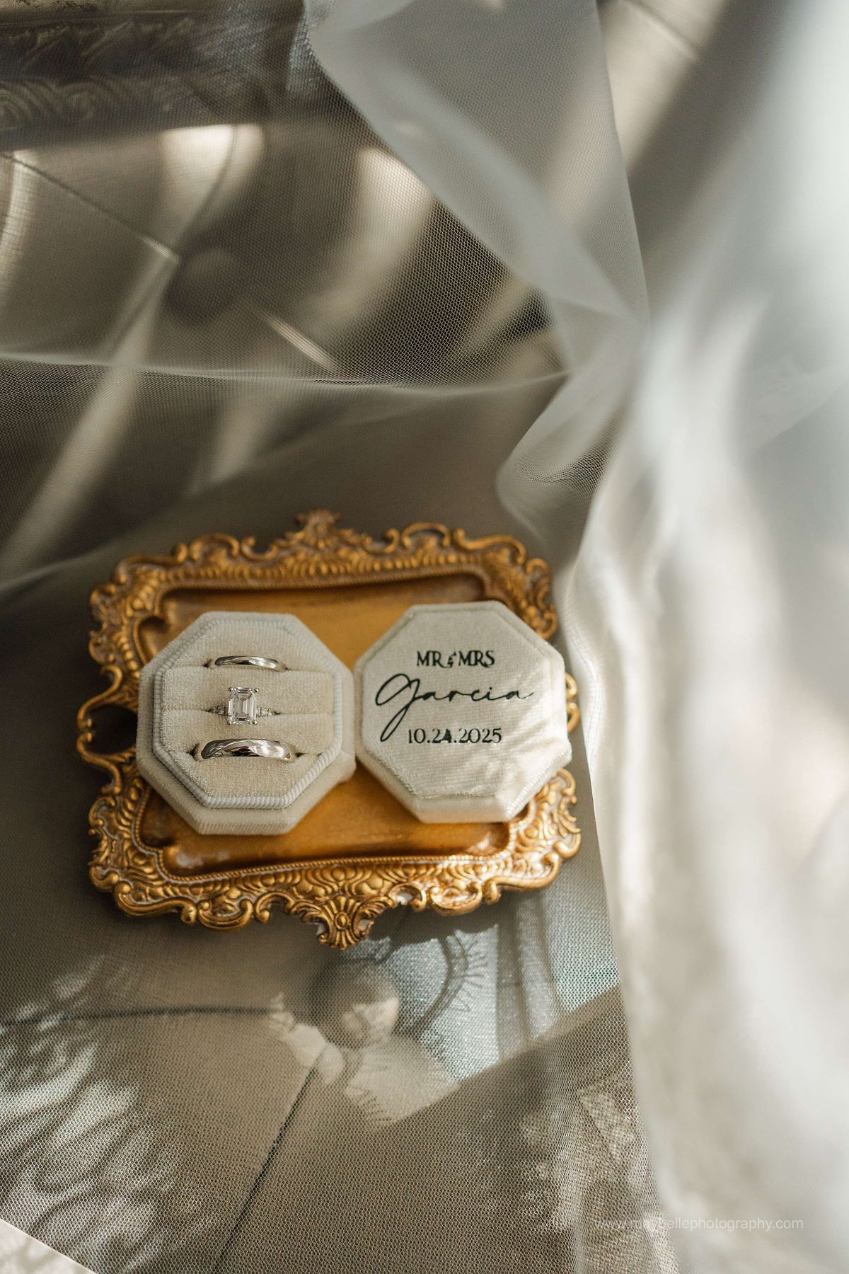 Exchanging vows at Saint Joseph, Husband of Mary Roman Catholic Church in Las Vegas Wedding Photography