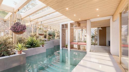 Entremuros | Casa de Paja en Acantilado