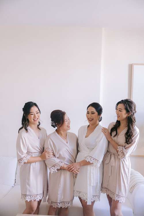 Bride Getting Ready