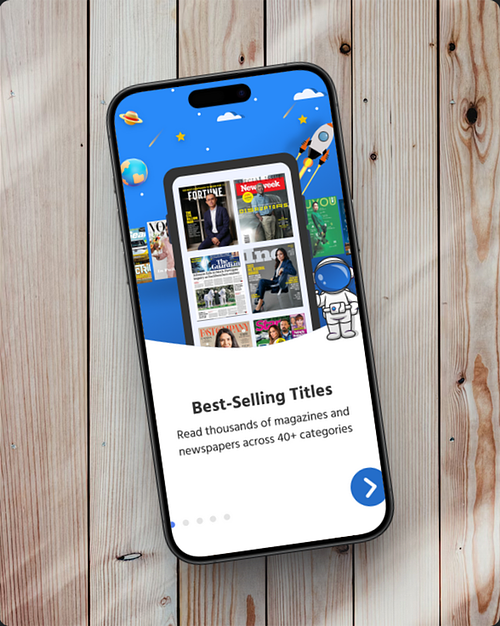 Magzter App Onboarding