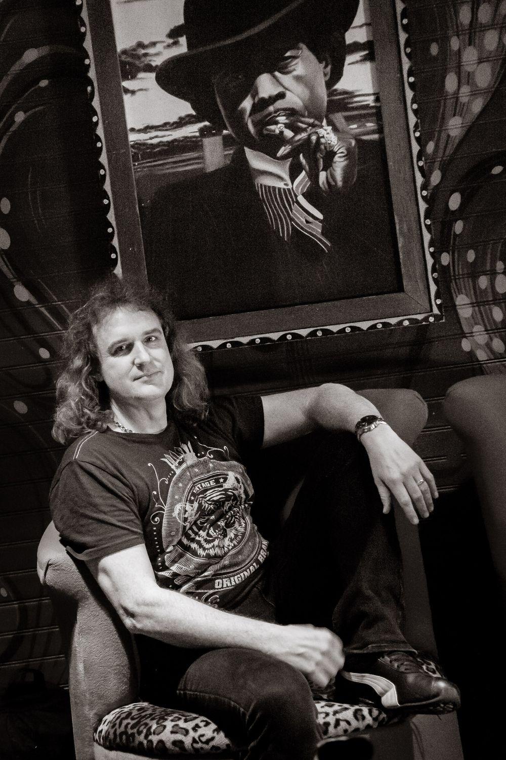 David Ellefson of Megadeth Behind the Scenes - Photography by Igor RockXposure