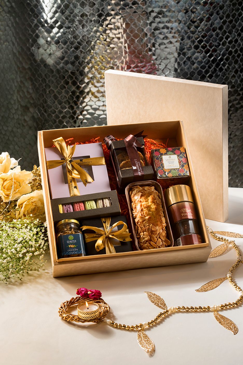 Food Photographer - Corporate luxury gifting hamper for J M Marriott