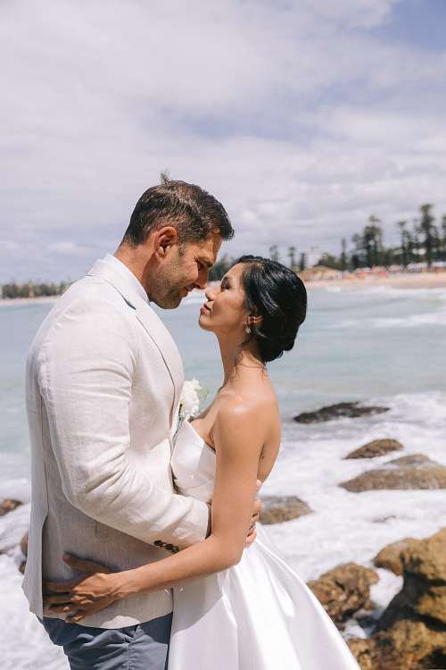 Bridal Portraits at Queenscliff, Manly