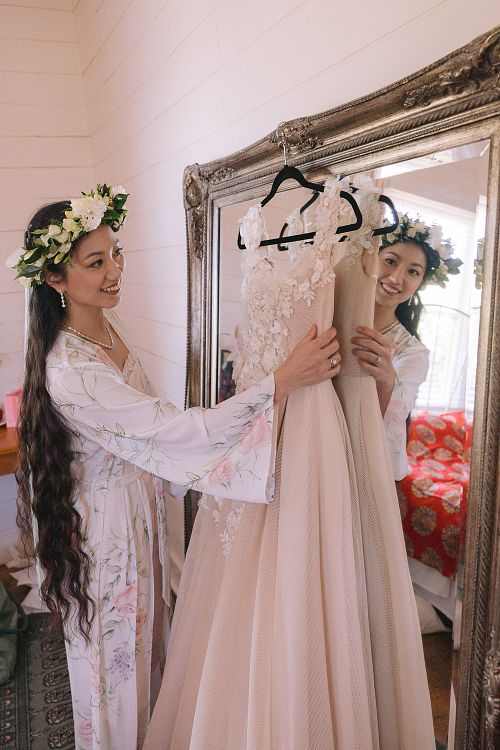 Bride Getting Ready