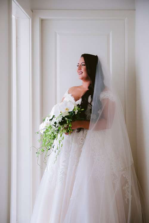Bride Getting Ready