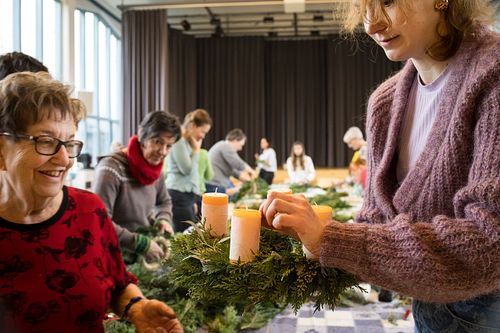 Adventskranzen kath. Pfarrei Burgdorf