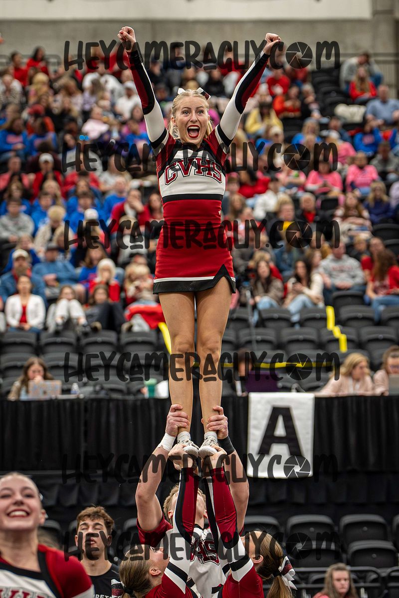 Cedar Valley High cheer