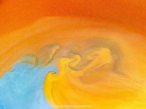 Blue wave meeting orange