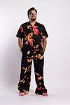 Cotton Twill Trousers - Eclipse Night