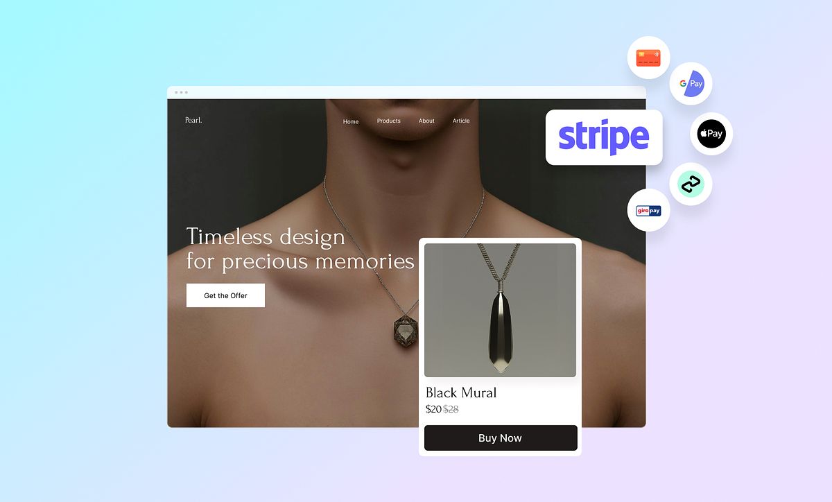 Оптимизированные варианты оплаты Stripe