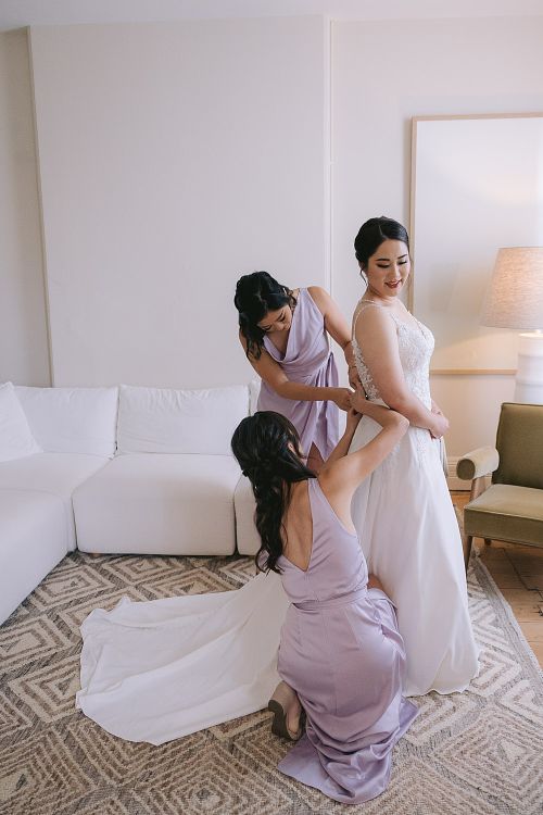 Bride Getting Ready