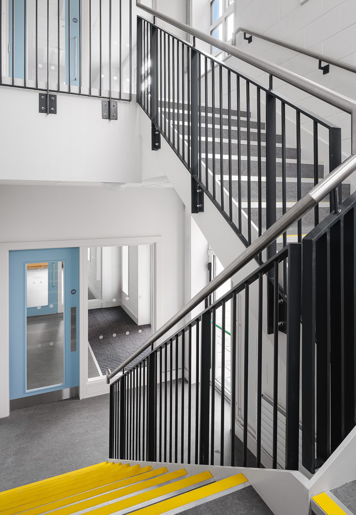 Modern School Staircase, St. Michael's Holy Faith, Dublin