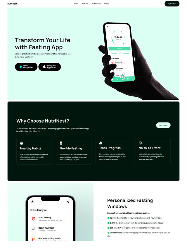 Vista - Pixpa Portfolio Website Templates