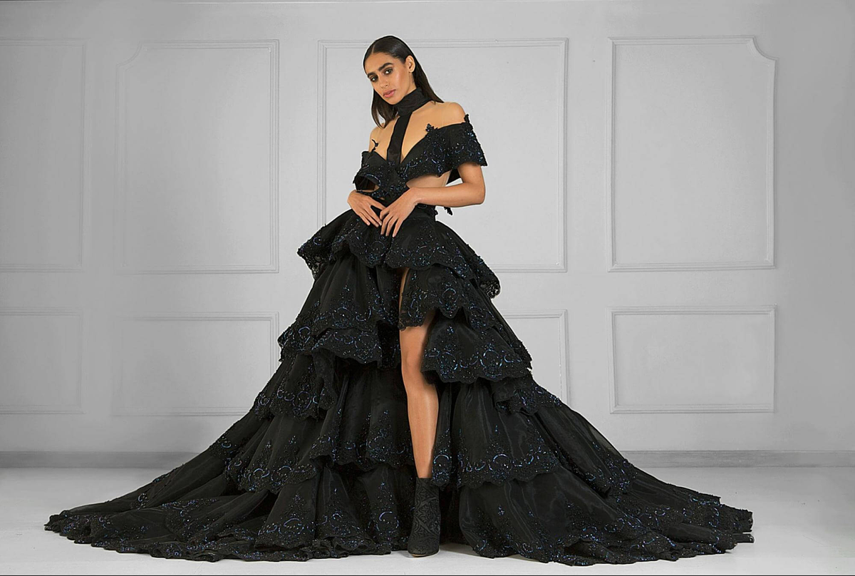 High fashion model