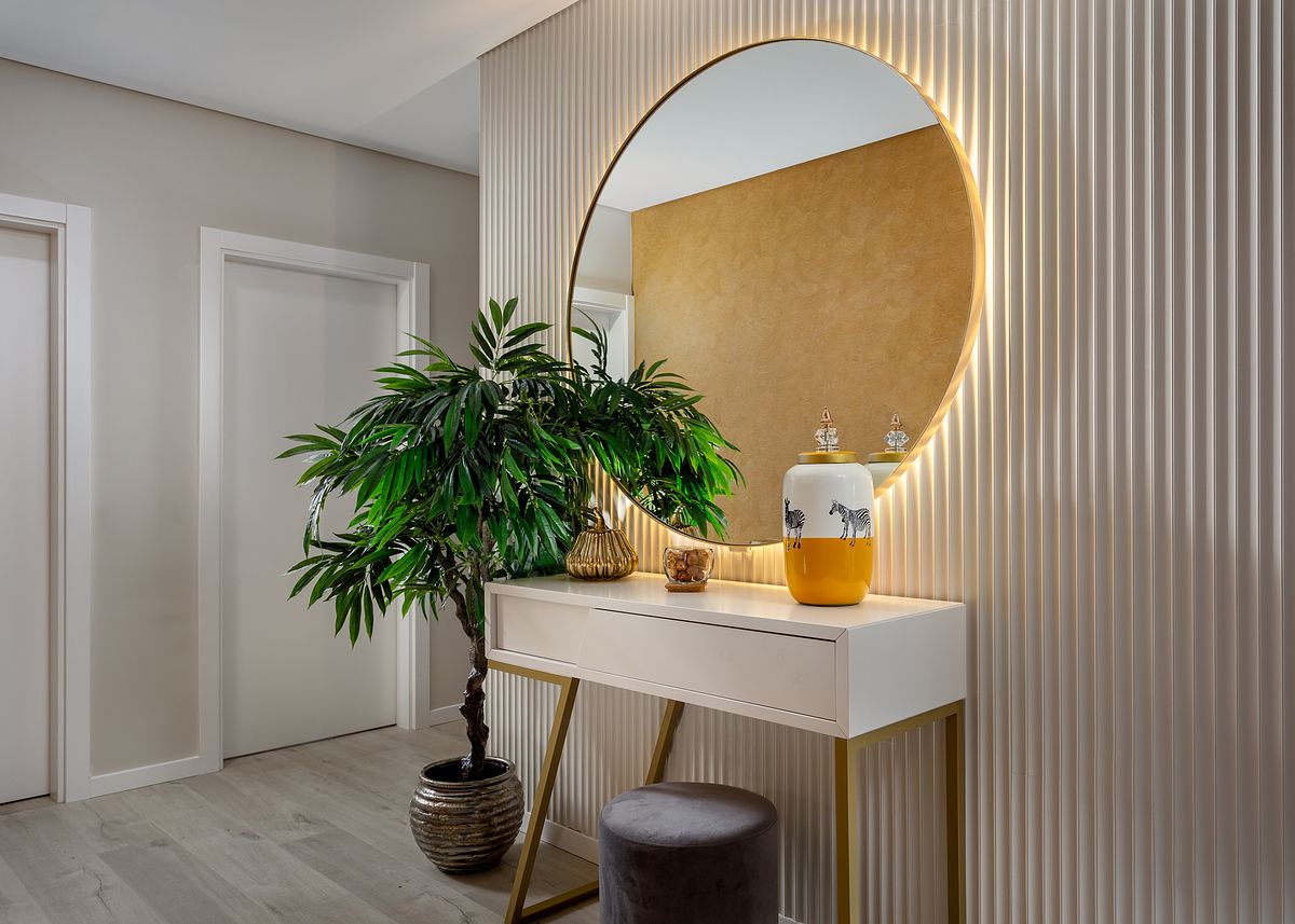 Fotografia de no Apartamento Montijo, destacando a decoração com Estilo Africano.