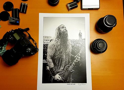 Zakk Wylde Fine Art Print - Photography by Igor RockXposure