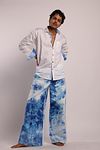 Cotton Twill Trouser - Summer Sky