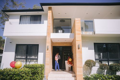 Chinese bride getting ready for traditional tea ceremony
