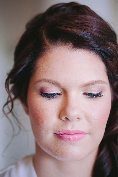 Bride Getting Ready