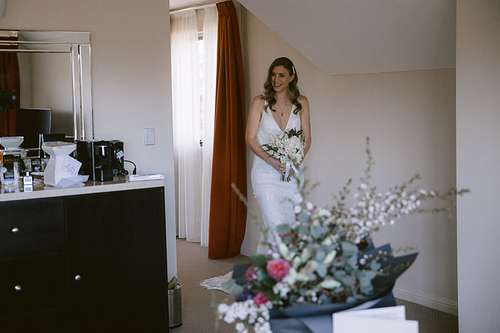 Bride Getting Ready