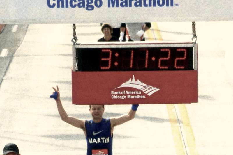 On running ten marathons